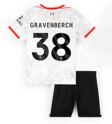 Liverpool Ryan Gravenberch #38 Tredje Kläder Barn 2024-25 Kortärmad (+ Korta byxor)